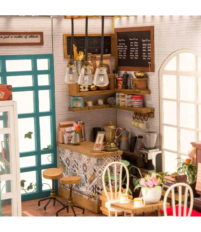 Brew-tifully Crafted: Build Simon's Cozy Coffee Haven!