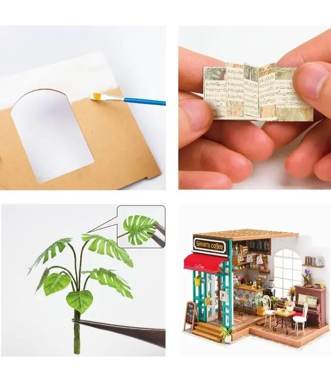 Brew-tifully Crafted: Build Simon's Cozy Coffee Haven!