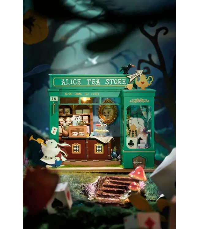 Sip, Craft, & Create: Alice's Mini Tea Store!