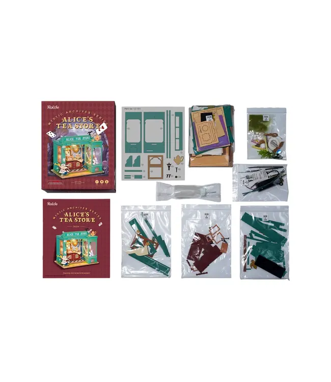 Sip, Craft, & Create: Alice's Mini Tea Store!