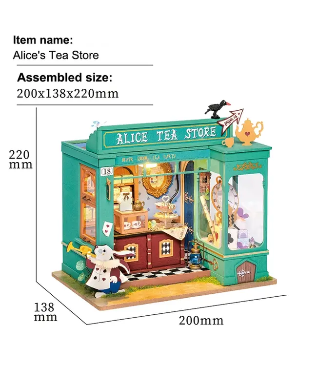 Sip, Craft, & Create: Alice's Mini Tea Store!