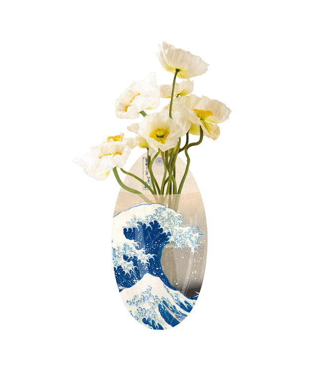 Oval Suction Cup Vase - Large