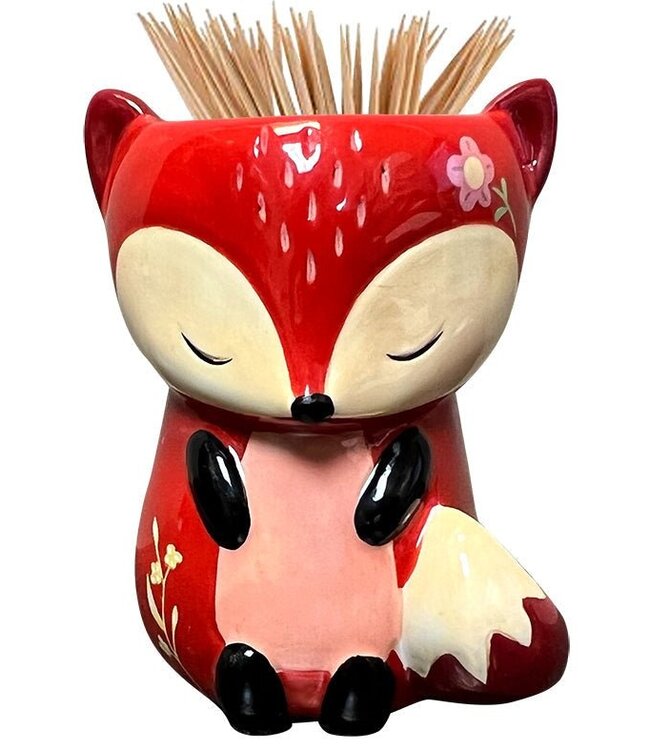 Sweetie Fox Toothpick/Match Holder