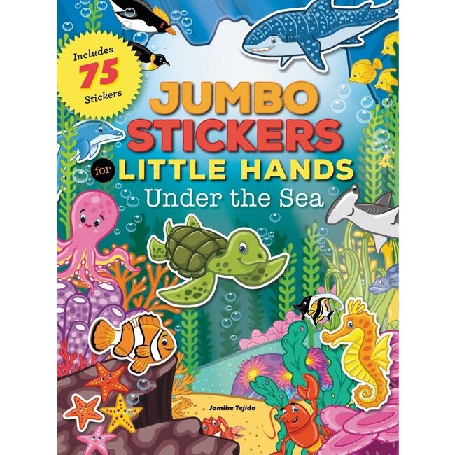 Under the Sea: Jumbo Stickers for little hands