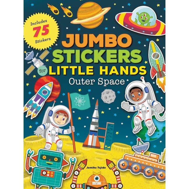 Outer Space : Jumbo Stickers for little hands
