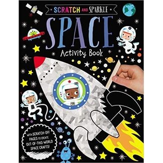 Space Activity Book (Scratch and Sparkle)