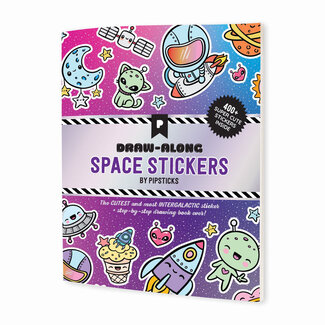 Pipsticks Draw Along  Space Sticker Book