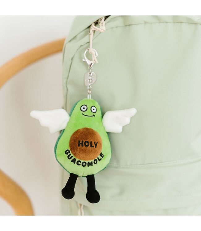 Avocado Plush Bag Charm: Holy Guacamole