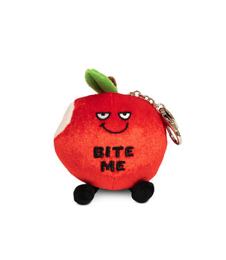 Punchkins Apple Plush Bag Charm: Bite Me