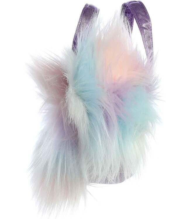 Lilac Owl - Purse with Palm Pal