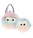 Lilac Owl - Purse with Palm Pal