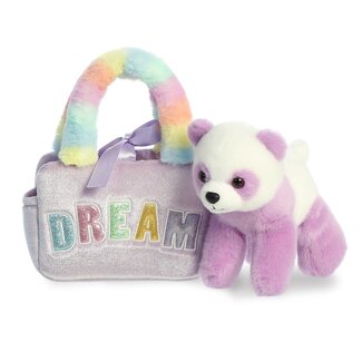 Aurora Rainbow Dream (Panda) Purse with Palm Pal