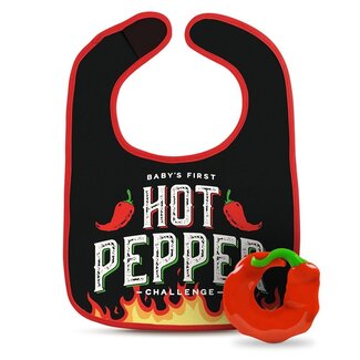Fred & Friends Hot Tamale Bib and Teether set