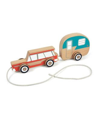 Fred & Friends Road Trip Wooden Pull Toy