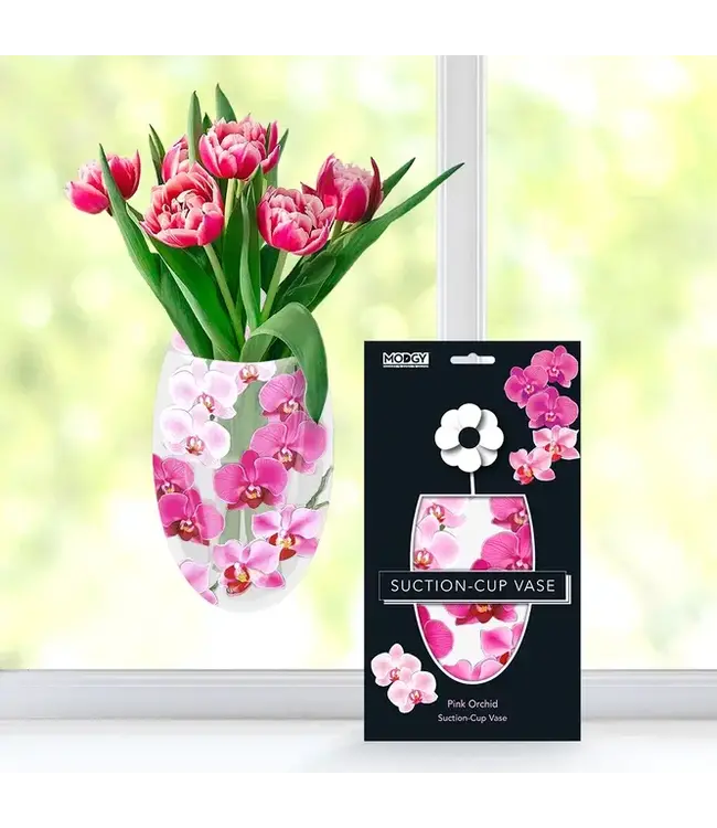 Oval Suction Cup Vase - Large