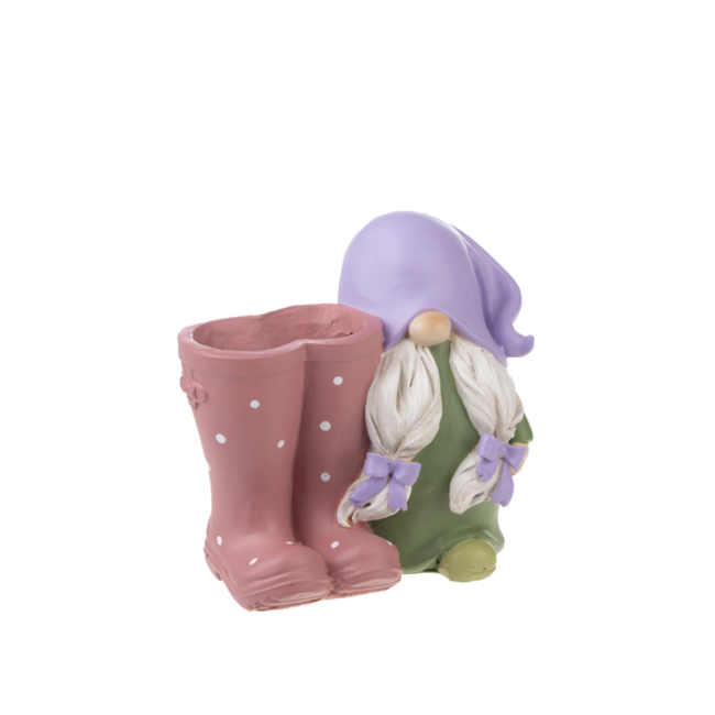 Gnome Planter: Whimsical Ceramic Décor