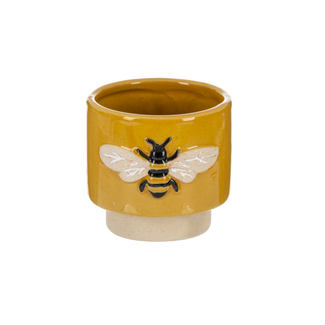 Ganz Bumble Bee Flower Pot Yellow