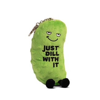 Punchkins Pickle Plush Bag Charm: Just Dill With It