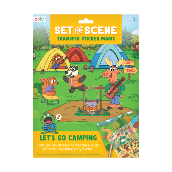 Set The Scene Transfer Stickers Magic: Lets Go Camping