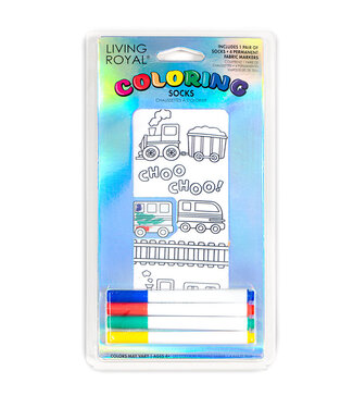 Living Royal Coloring Socks - Tractor Zone