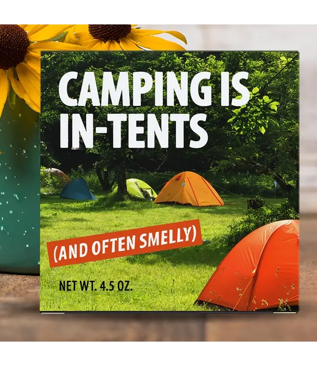 Camping Is in-Tents Soap: Stay Fresh Outdoors!