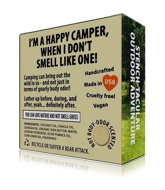 Camping Is in-Tents Soap: Stay Fresh Outdoors!