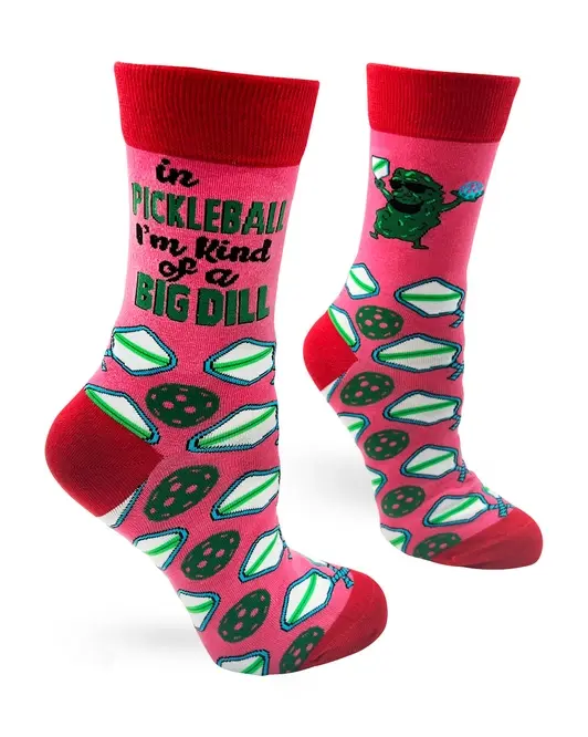 Pickleball Big Deal Women's Crew Socks