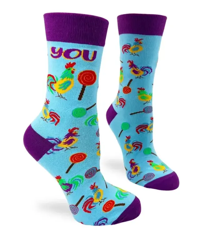 Cock-a-Doodle-Doo: Fabdaz's Cheeky Crew Socks!