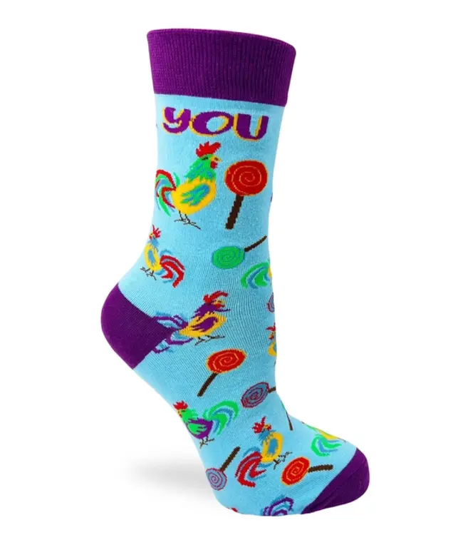 Cock-a-Doodle-Doo: Fabdaz's Cheeky Crew Socks!