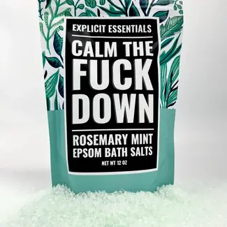 Explicit Essentials Calm the Fuck Down Bath Salts