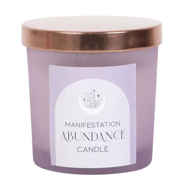 Luxe Lavender: Crystal Chip Candle