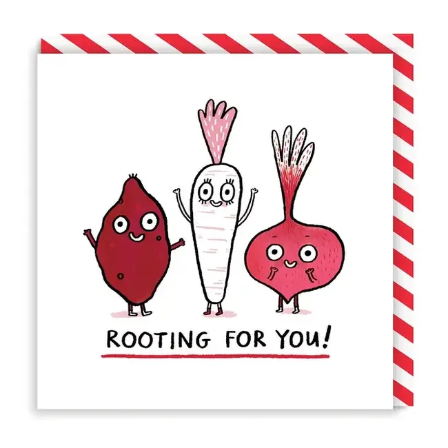 Rooting for You: Encouragement Card
