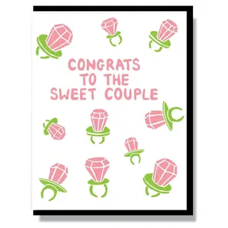 Smitten Kitten Congrats To the Sweet Couple Card
