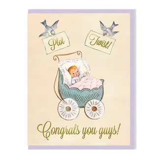Smitten Kitten Plot Twist! Congrats You Guys! Card