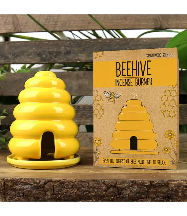 Bee-utiful Beehive Incense Burner: Relaxation Hive