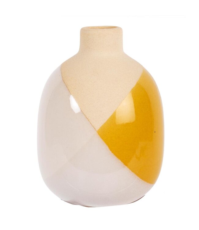 Sunshine Sprout: Dipped Glaze Bud Vase