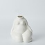 The Muse: Sitting Woman Stoneware Vase