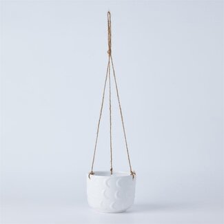 CTG Brands Inc. Ceramic Hanging Planter with Moons