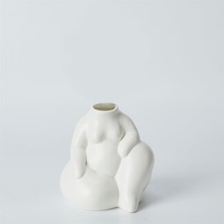 CTG Brands Inc. Resting Woman Stoneware Vase