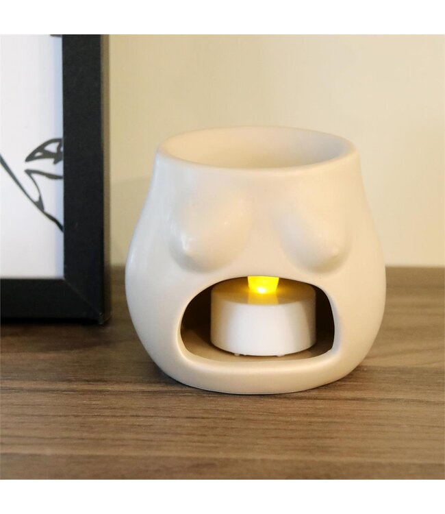 Scented Serenity: Ceramic Body Oil Diffuser