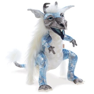 Folkmanis Puppets Ice Dragon Puppet