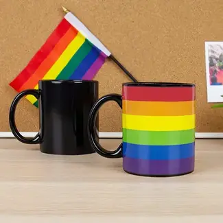 Gift Republic Heat Reveal Rainbow Mug