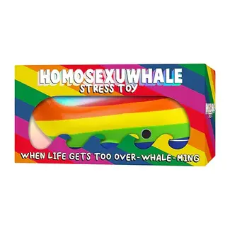 Gift Republic Homosexuwhale Stress Toy