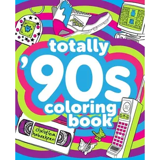 Microcosm Publishing Totally '90s Coloring Book