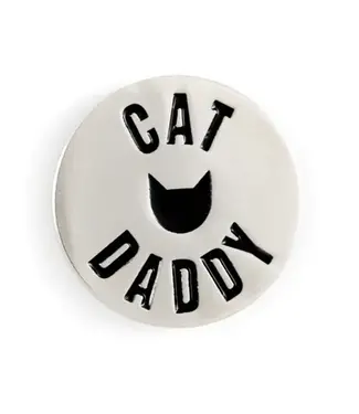 These Are Things Cat Daddy Enamel Pin
