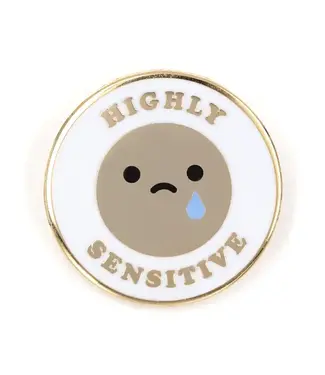 These Are Things Highly Sensitive Enamel Pin