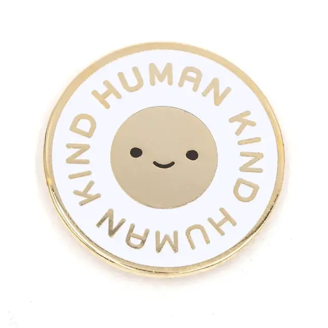 Kindness Couture: Human Kind Enamel Pin