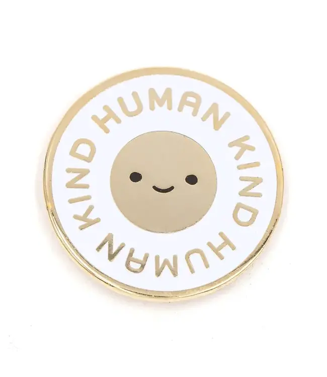 Kindness Couture: Human Kind Enamel Pin