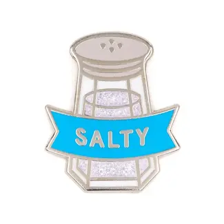 These Are Things Salty Enamel Pin