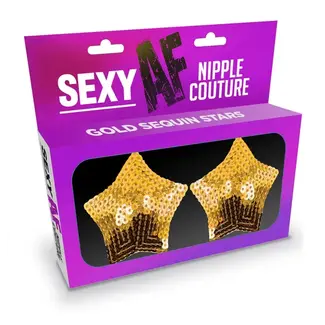 Little Genie Productions Nipple Couture - Gold Stars